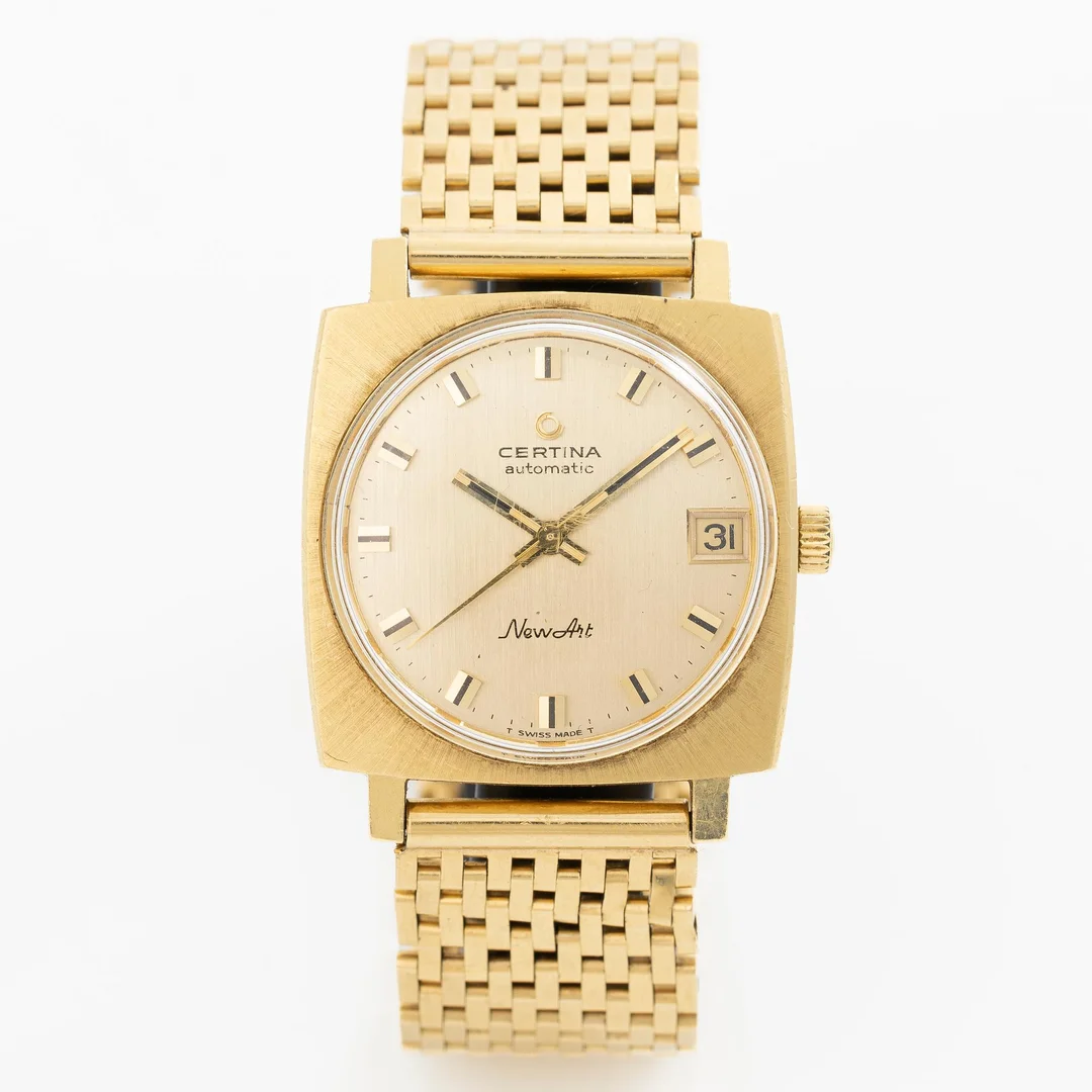 Certina, New Art, 18K guld, armbandsur, 31,5 mm. — Klockor & Ur/Armbandsur — Bukowskis