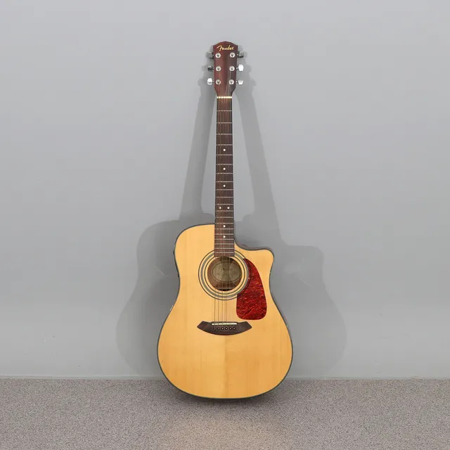 FENDER, ELAKUSTISK GITARR. CD-140SCE NAT. Made in China, serienr CD06095533.