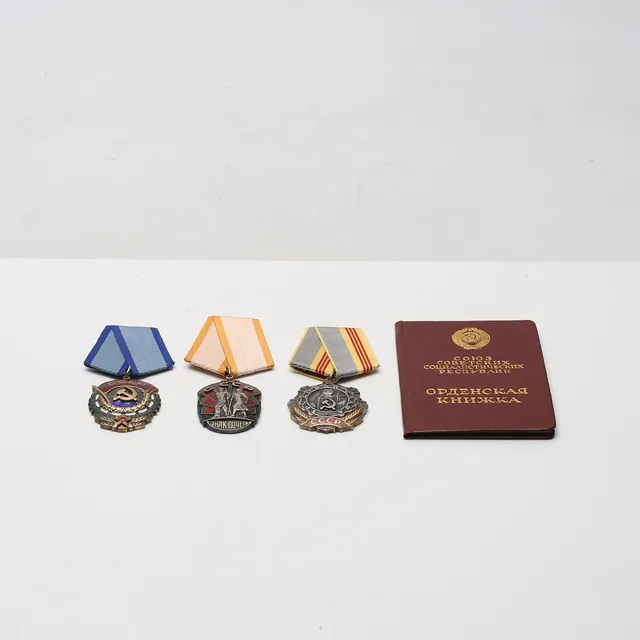 ORDNAR, 3 st, civila, Sovjet.