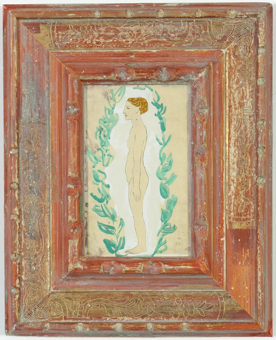 PABLO PICASSO. FEMME NUE DEBOUT. — Paintings — Lots Road Auctions