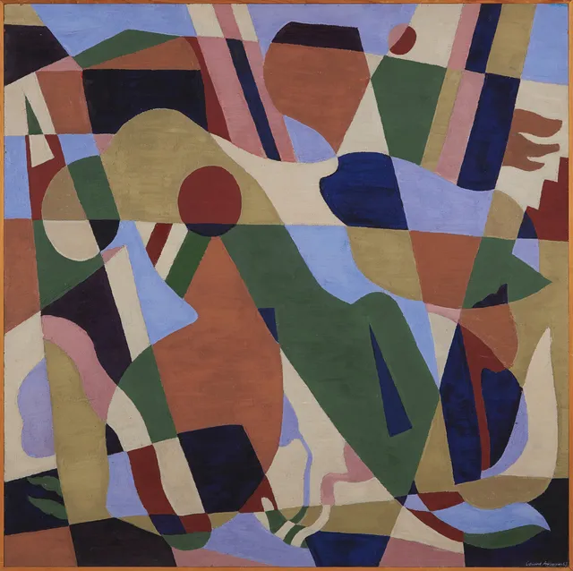EDVARD ANDERSSON (1891-1967). "Havsgeometri".