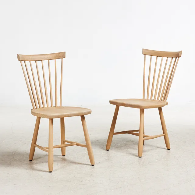 CARL MALMSTEN. Stolar, "Lilla Åland", Stolab, ek, 2 st.