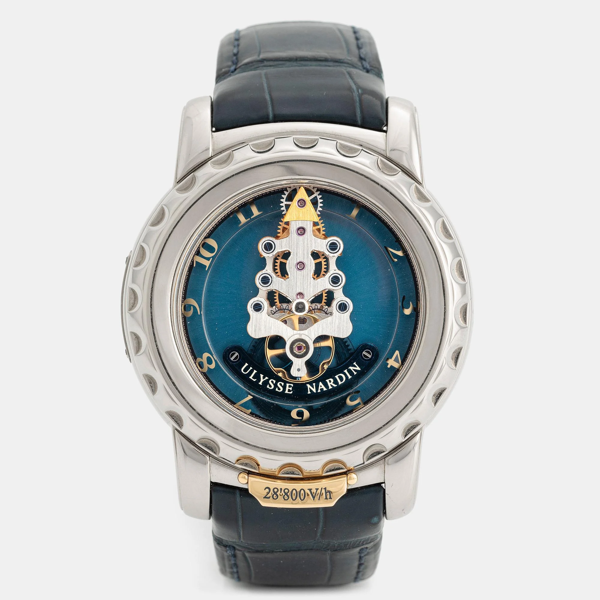 Ulysse Nardin, Freak, 28'800 V/H, "Carrousel Tourbillon", ca 2008. — Bukowskis