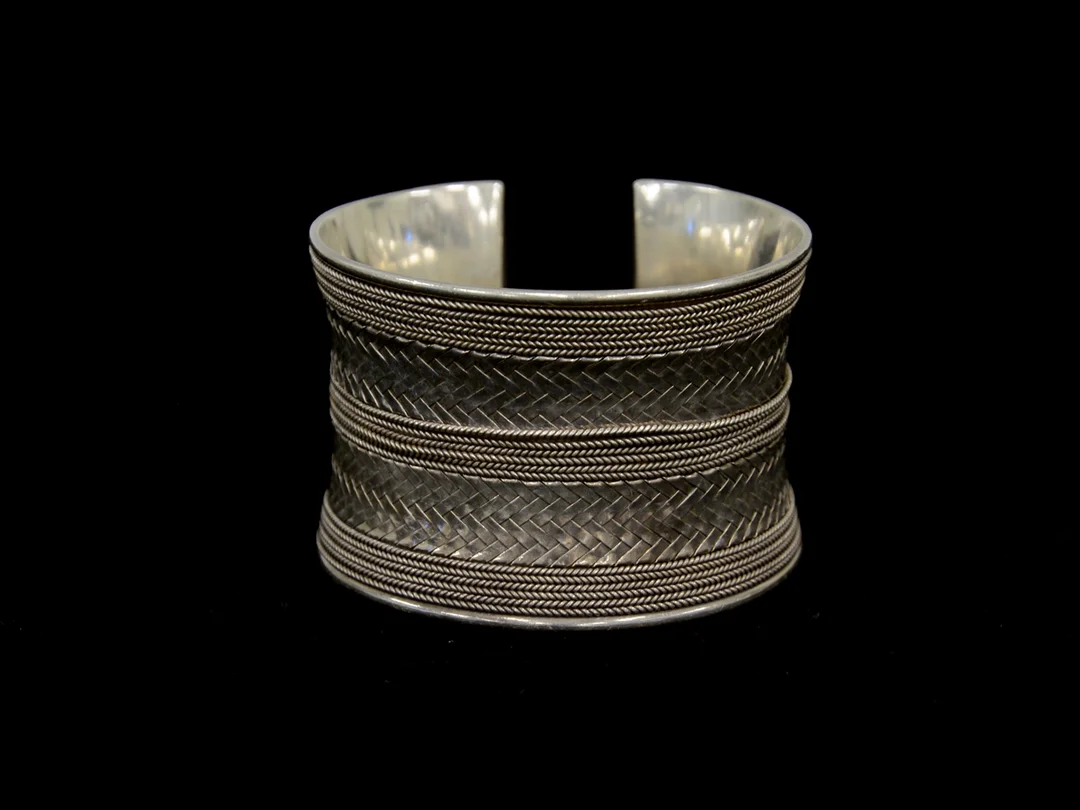 Armband, stel armring något defekt silver S925 Ø6cm 84,4g — Smycken/Armband — Kaplans