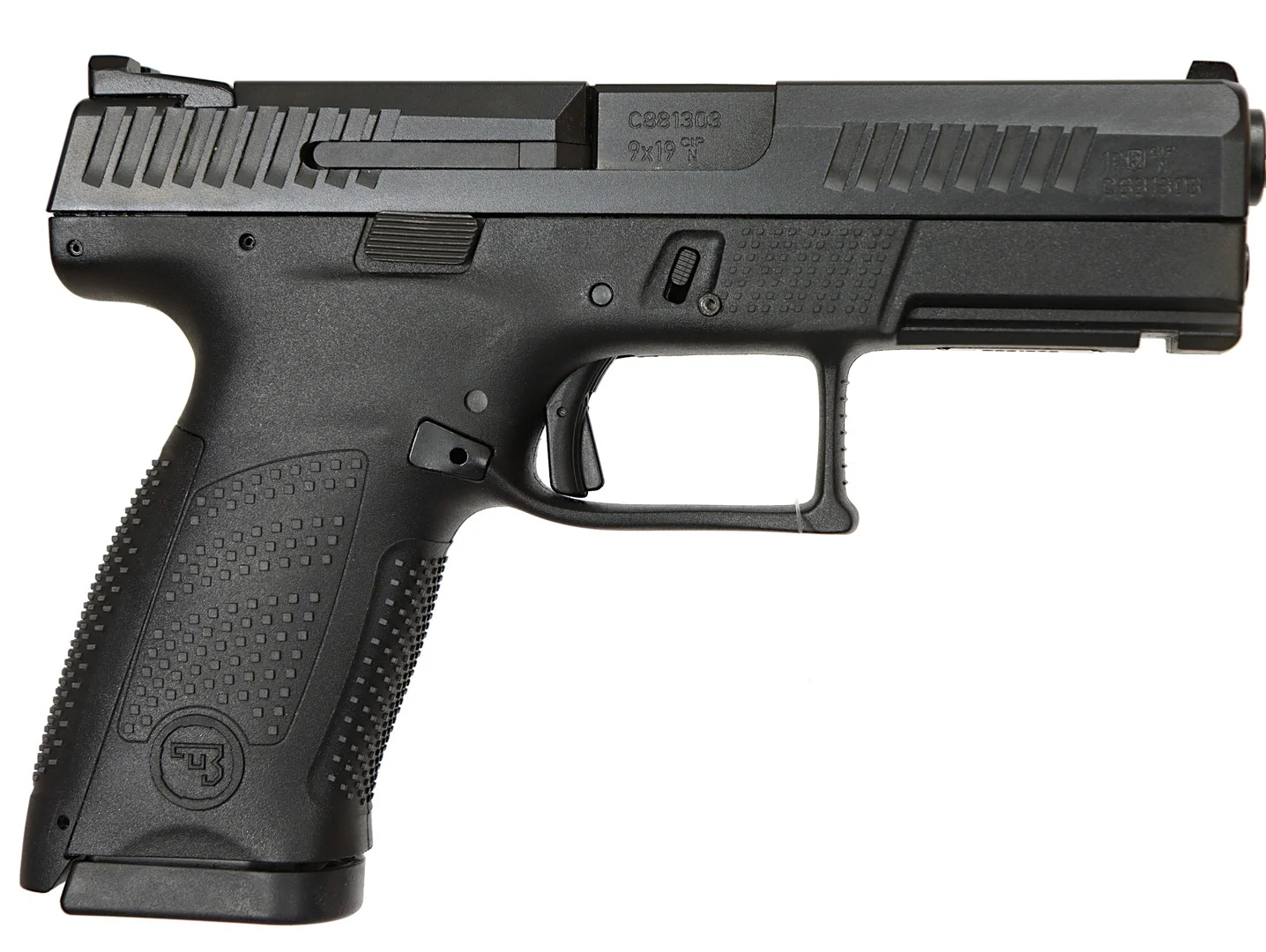 PISTOL, slovakien, Halvautomatisk, fabrikat CZ, modell P-10C, kaliber 9X19, tillv.nr C881303, se-nr SE3022703. — Pistols — Walter Borg
