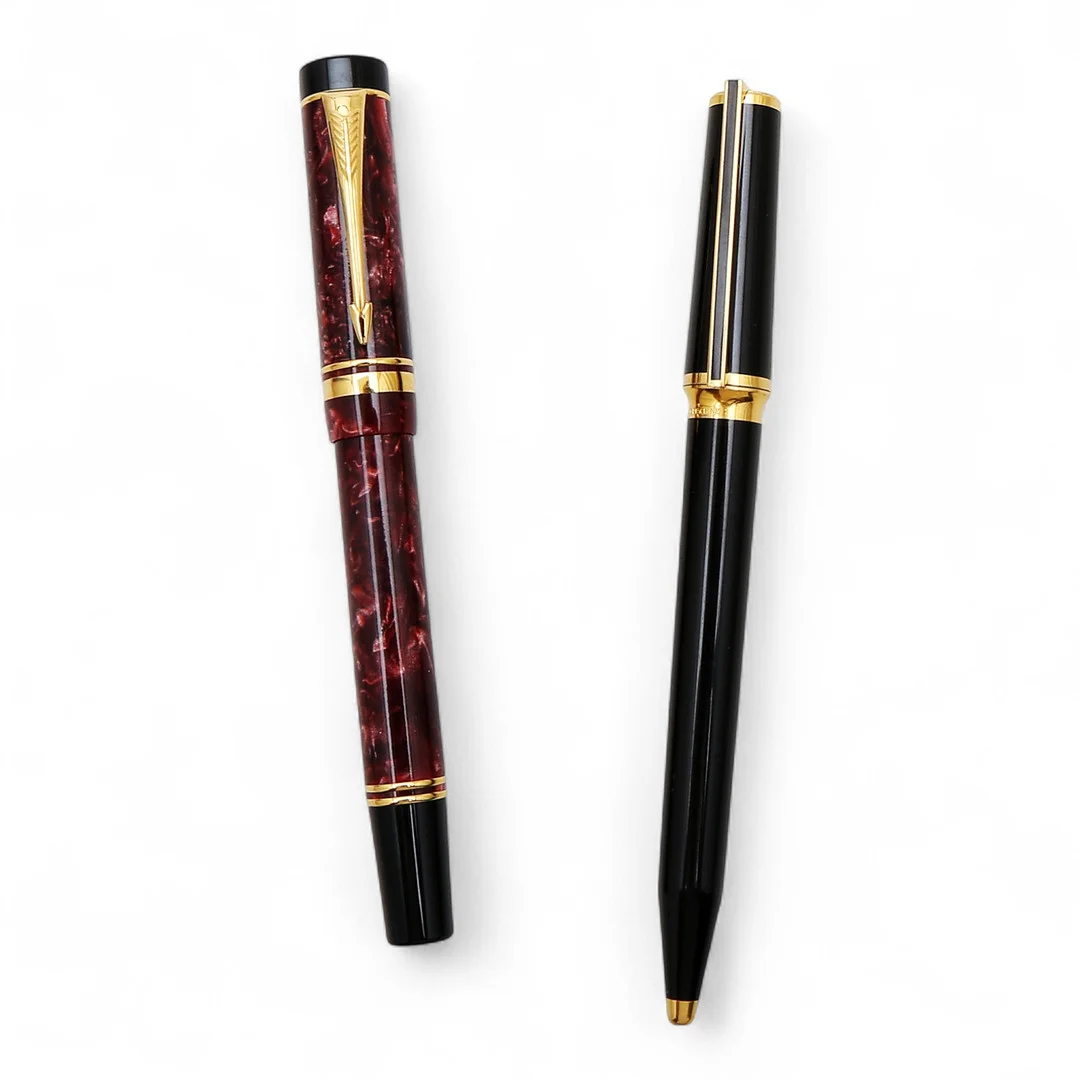 Dupont S T pen and Parker fountain pen. — Pens — Balclis