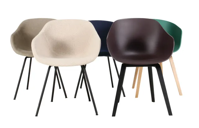 Hee Welling for HAY. About A Chair. Various dining chairs (5)