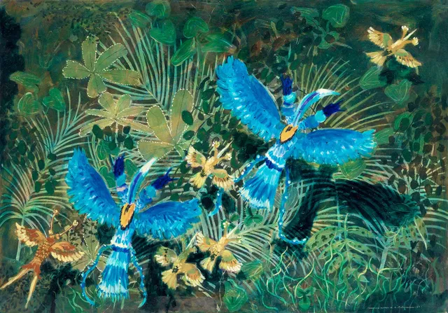 Karl Axel Pehrson, "Exotisk flykt".
