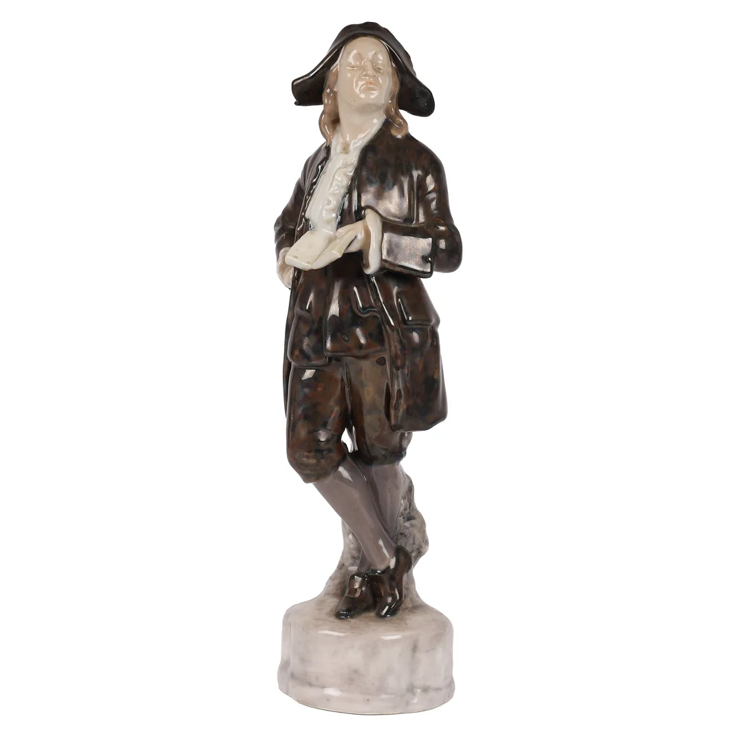 Axel Locher for Bing & Grondahl: Holberg figurine no. 1996 — Glass, porcelain and ceramics/Figures — Lauritz