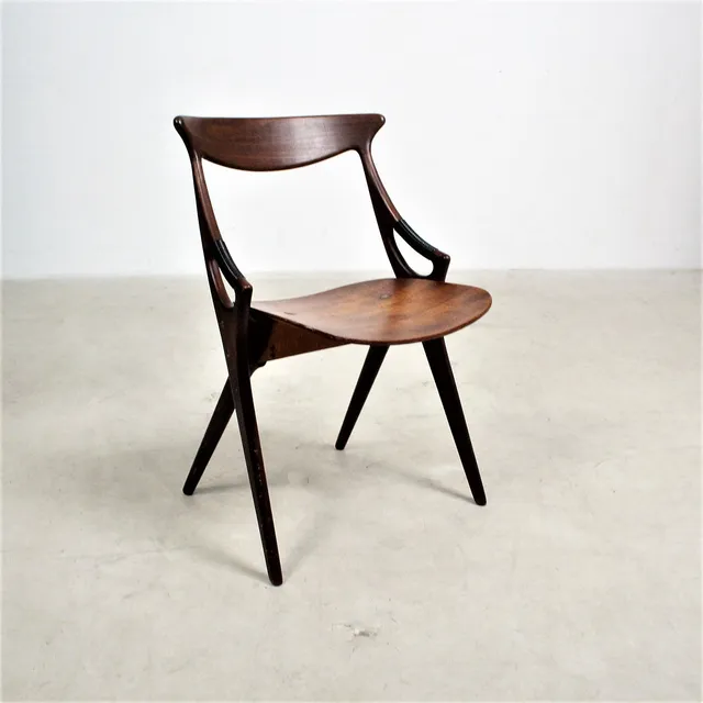 ARNE HOVMAND OLSEN. für MOGENS KOLD - Stuhl Modell 71 - Dänemark, 1950er/1960er Jahre.