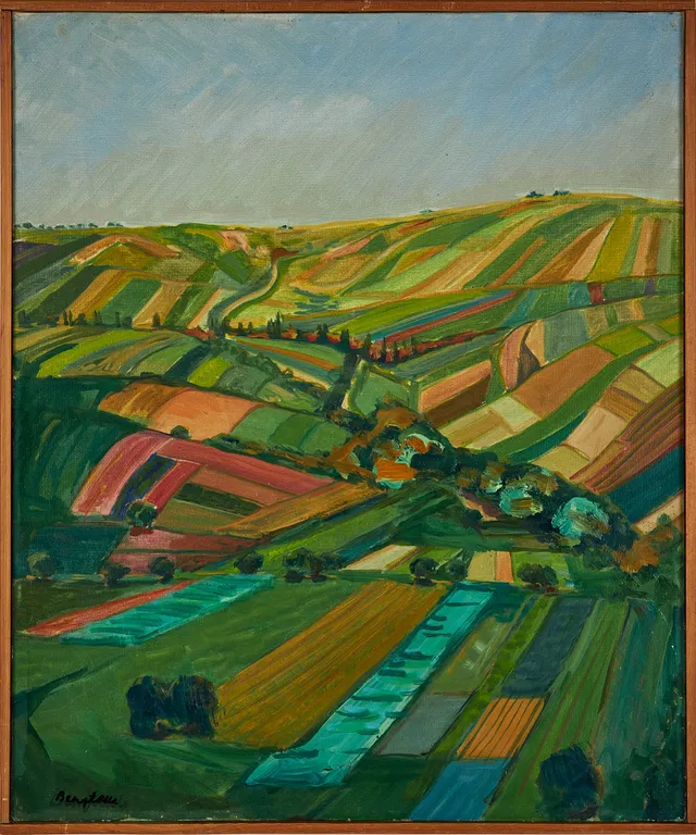 BENGTOLLE OLDINGER (1911-1988). "Sancerre", olja på duk, signerad Bengtolle.