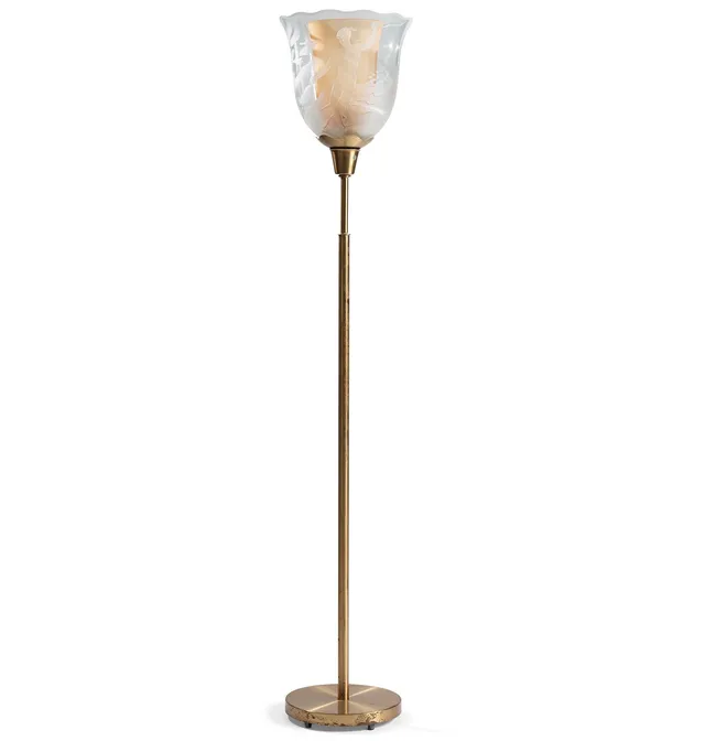 Bo Notini, golvlampa, Glössner & Co, Swedish Modern, 1940-50-tal.