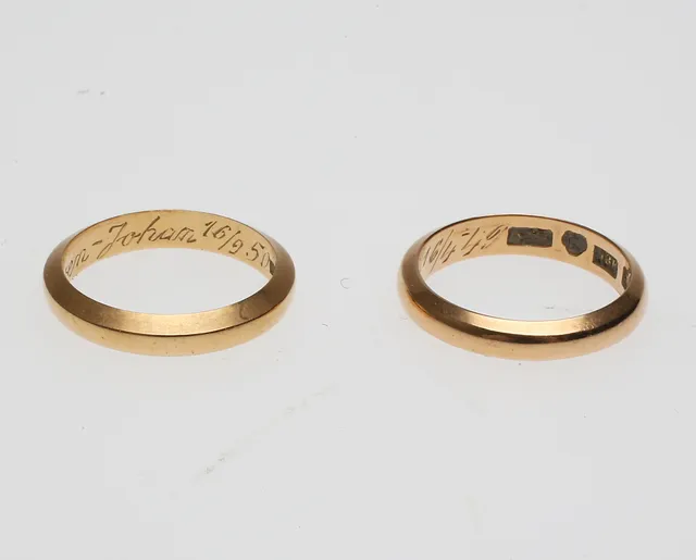 RINGAR, guld, 18 k.