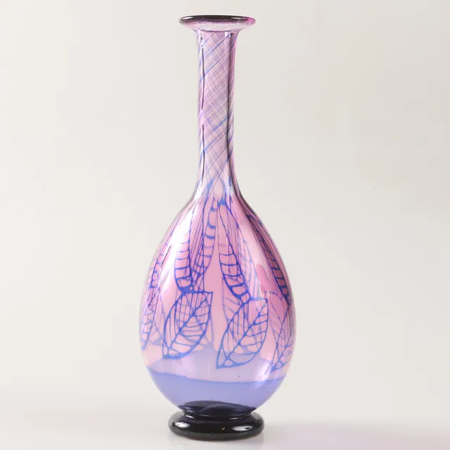 EVA ENGLUND. Vas, "Graal", glas, Orrefors, signerad.