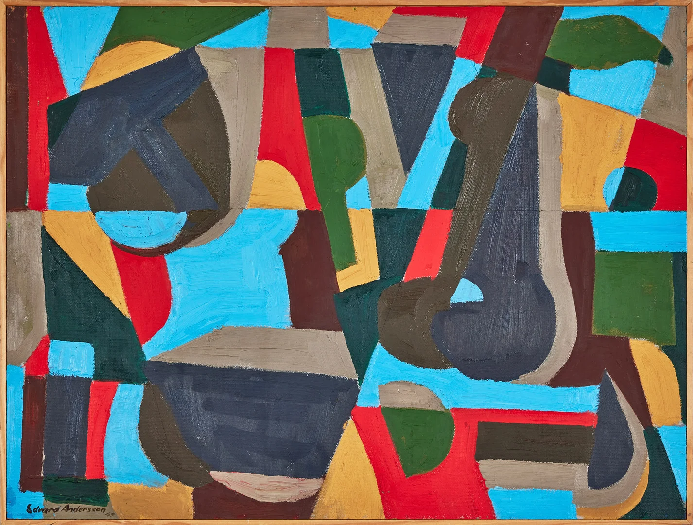 EDVARD ANDERSSON. "Solnedgång". — Paintings — Stockholms Auktionsverk Fine Art