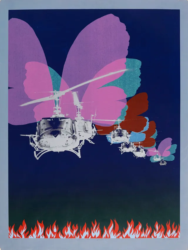 Kleiva, Per — "Amerikanske sommerfuglar" 1971