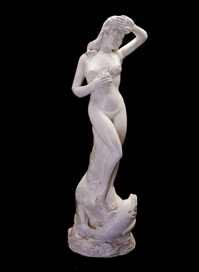 GINO MANCA. Skulptur, signerad och daterad 1968.