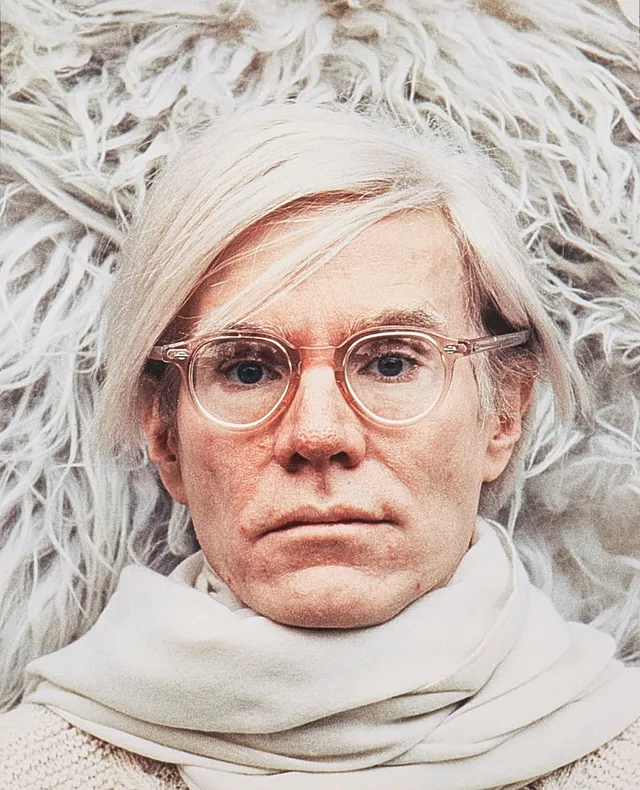 EWA RUDLING. Fotografisk bild. Andy Warhol. C-print. Signerad, numrerad 1/30 bakom passepartout.