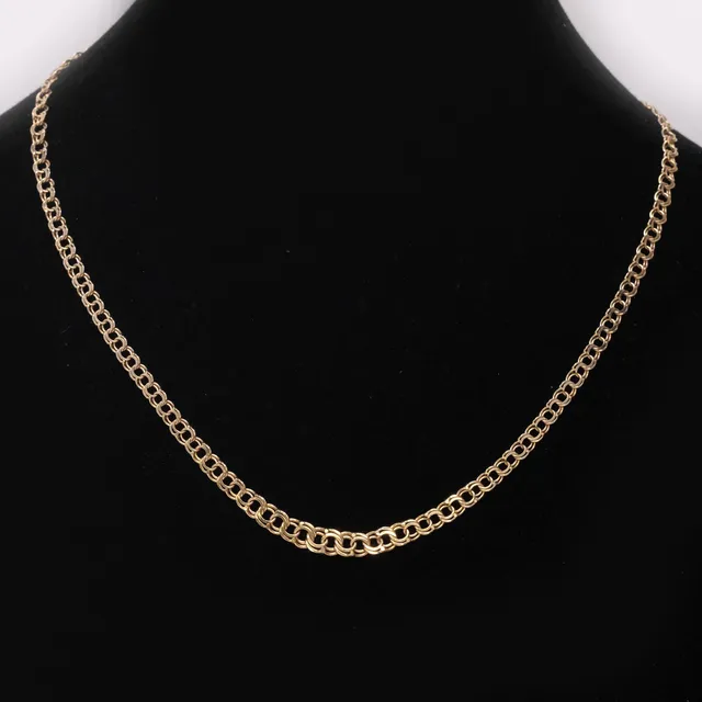 COLLIER, BISMARCKLÄNK, 18K GULD, KÖPING.