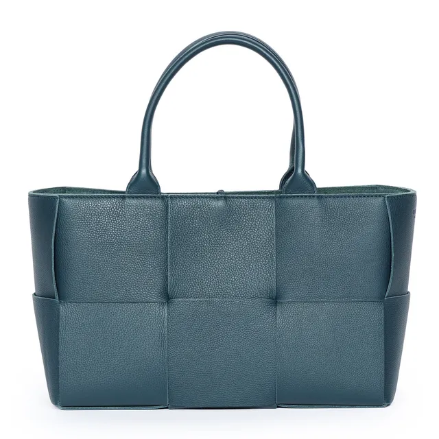 BOTTEGA VENETA. ‘Arco Tote, small ’ taske af kalveskind.