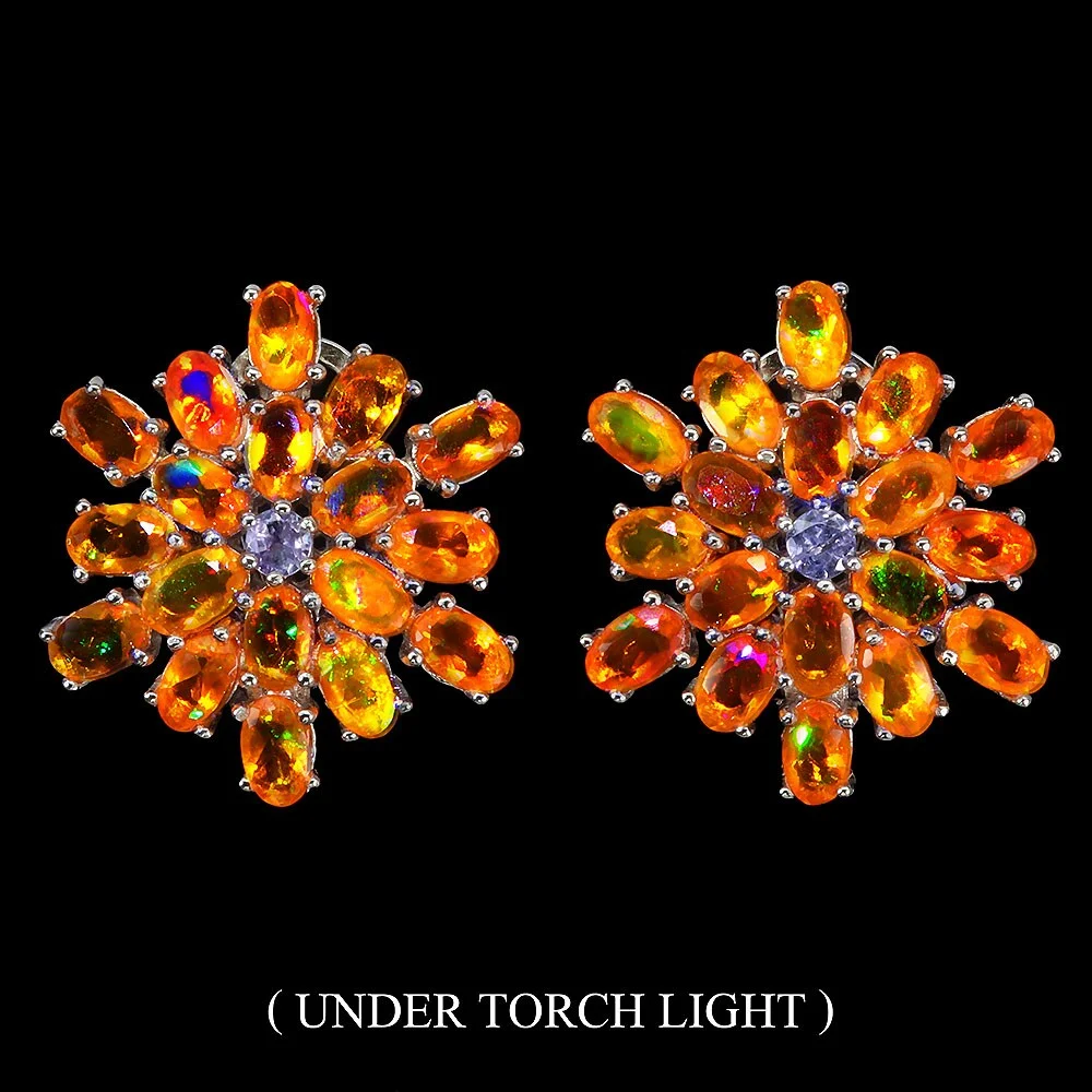 Earrings made of rhodium-plated sterling silver — Jewellery/Earrings — Lauritz