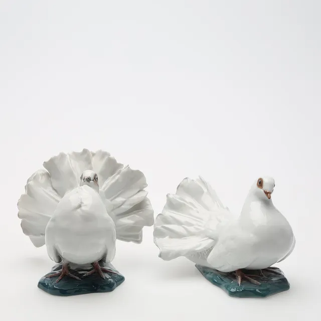 FRITZ HEIDENREICH. FIGURINER, 2 st, Rosenthal.