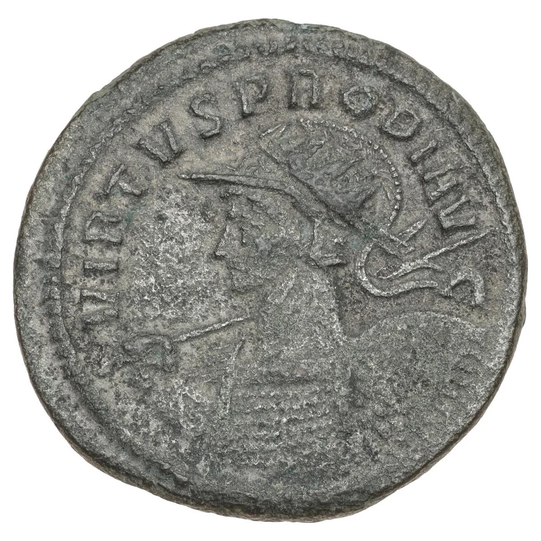 Roman Empire, Probus, 276–282 AD, Antoninianus Ticinum 277 AD, Q//SXXI; RIC 491, 4.22 g — Coins, Medals & Banknotes/Ancient coins/Roman Empire — Bruun Rasmussen