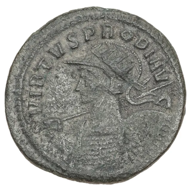 Roman Empire, Probus, 276–282 AD, Antoninianus Ticinum 277 AD, Q//SXXI; RIC 491, 4.22 g