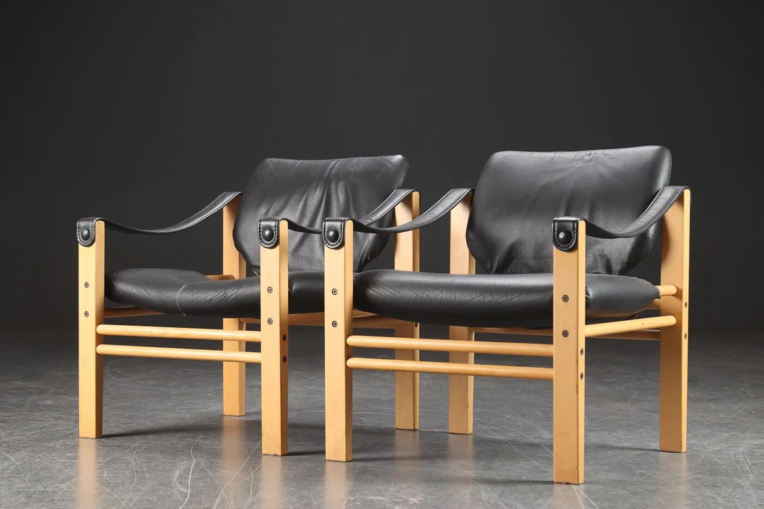Skipper Funiture. Par safaristole, bøg (2) — Furniture/Lounge chairs — Lauritz