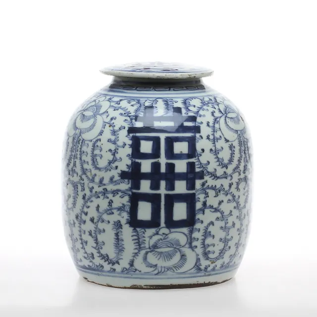 BOJAN MED LOCK, porslin, Kina, 1800-tal.