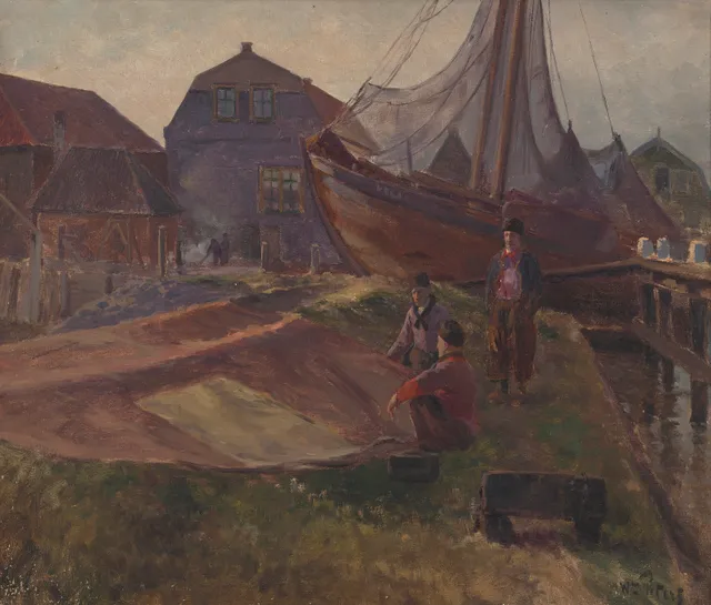 Peters, Wilhelm — Fra en havn