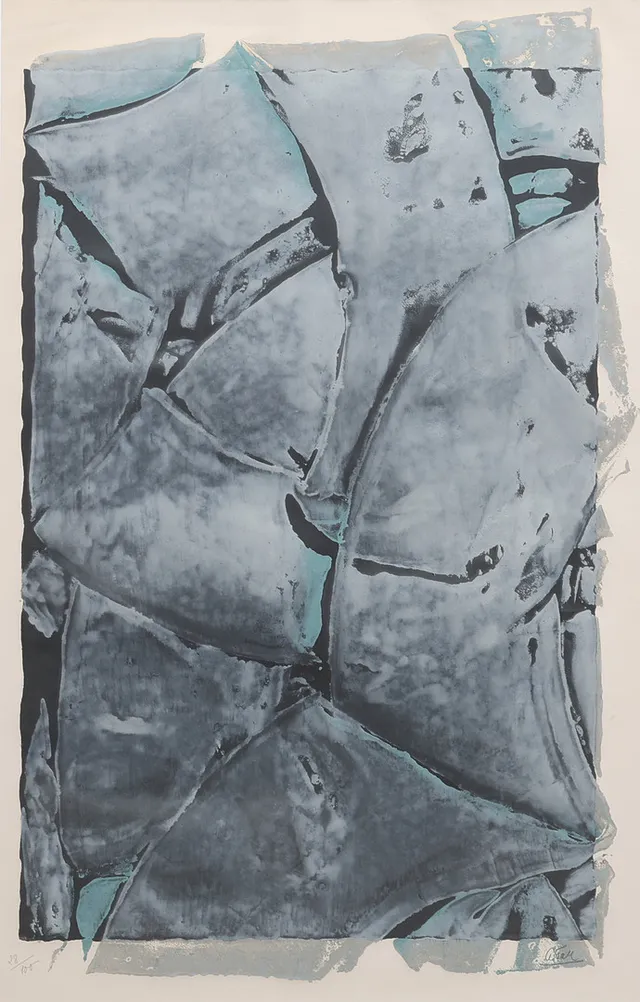 CÉSAR BALDACCINI 1921-1998. LITOGRAFI, "DÉTAIL DE COMPRESSION", SIGNERAD OCH NUMRERAD 28/100, 1971.