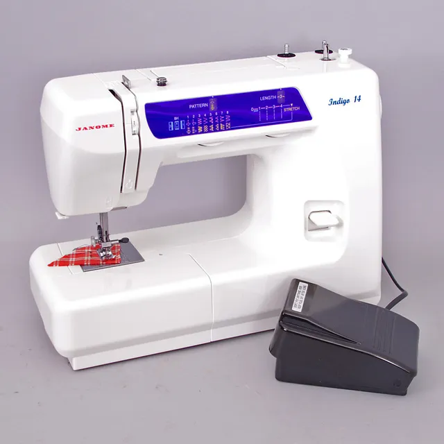SYMASKIN, Janome Indigo 14.