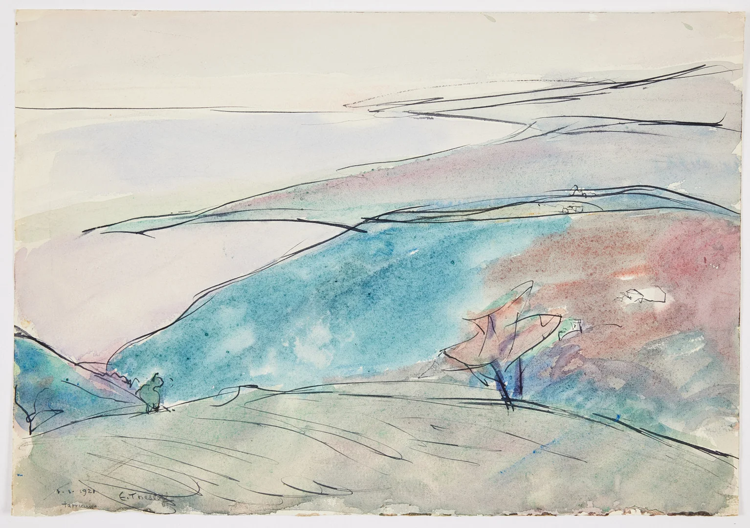 ELLEN THESLEFF. "Taormina". — Paintings — Stockholms Auktionsverk Fine Art