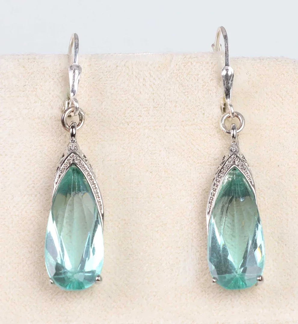 OHRRINGE IN SILBER 925. — Earrings — Auktionshaus Bossard