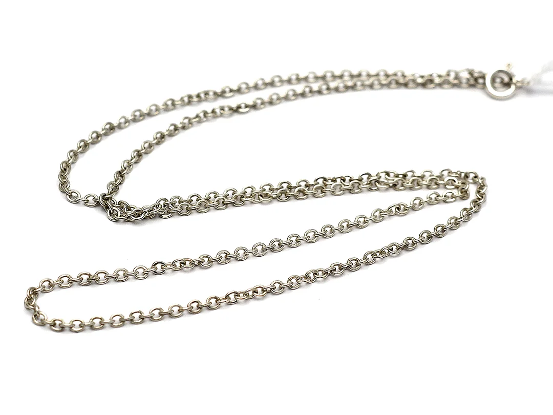 Halskedja, silver S925 Ankarlänk 50cm 4,2g — Smycken/Halskedja — Kaplans