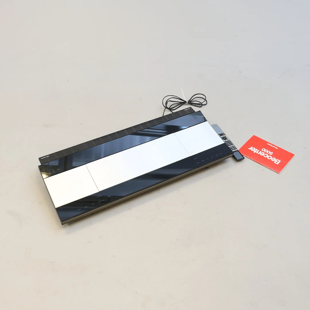 JACOB JENSEN. Beocenter 9000, Bang & Olufsen, Danmark, 1980-tal. — Audio, Vinyl & Hi-Fi — Gomér & Andersson Nyköping