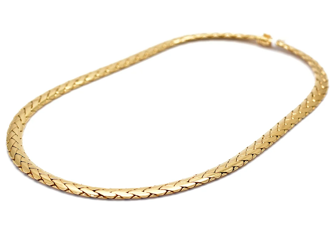 Halskedja 18K 67,7g 40,5cm, Cartier nr 659171, certifikat stämplat 1993 — Smycken/Halskedja — Kaplans