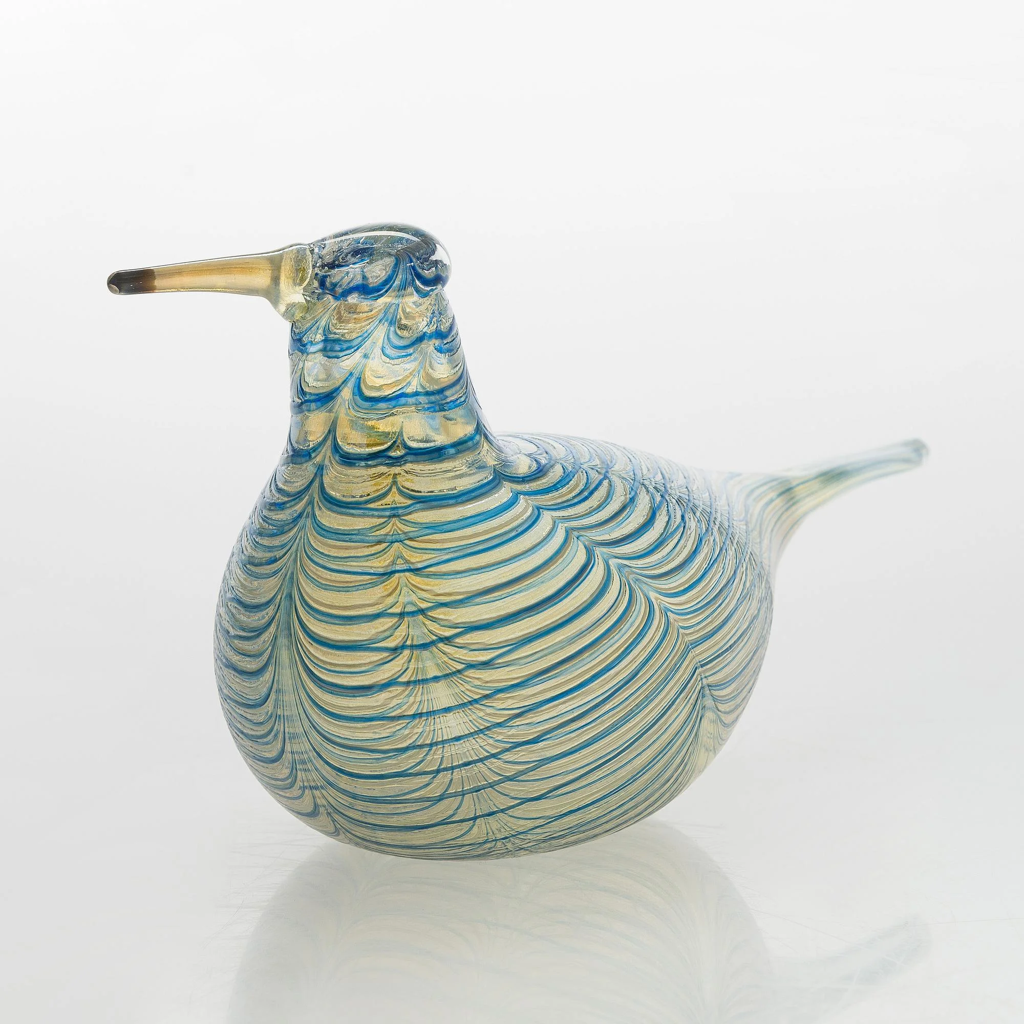 Oiva Toikka, årsfågel, "Cloud tern", signerad O. Toikka Nuutajärvi 2007. — Design/Glas — Bukowskis