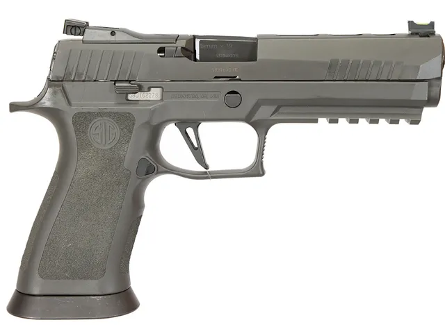 PISTOL, Halvautomatisk, fabrikat Sig-Sauer, modell P320 X-Five Legion R2, kaliber 9x19, tillv.nr 58J162278, se-nr SE3249063.