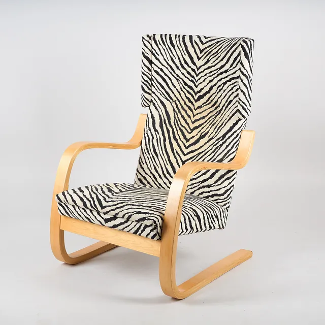 ALVAR AALTO. FÅTÖLJ, modell 401, Artek 1960/70-tal.