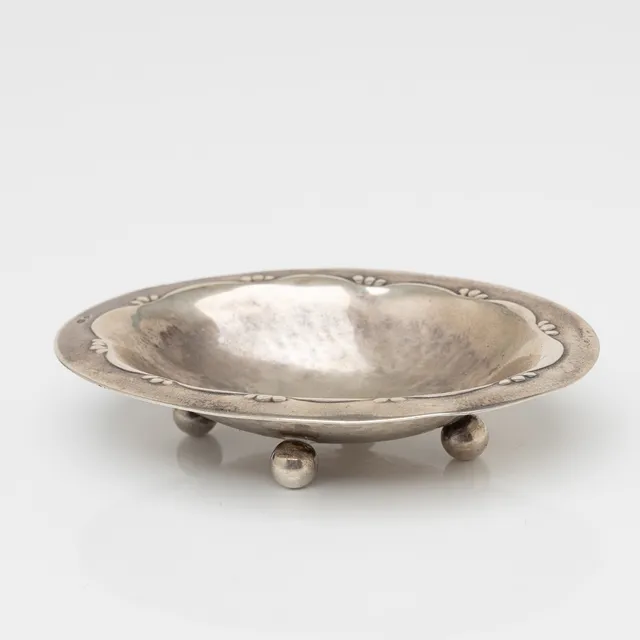 GEORG JENSEN, sterlingsilver, nålfat.