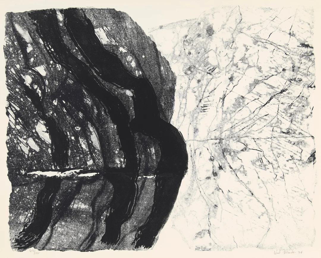 Rumohr, Knut — Komposisjon, 1976 — Kunst/Grafikk — Blomqvist