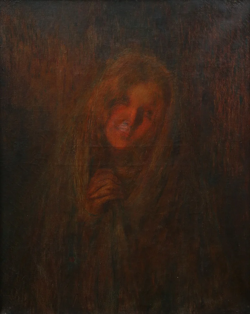 EUROPEAN SCHOOL, EARLY 20TH CENTURY. A young woman. — Paintings — Balclis