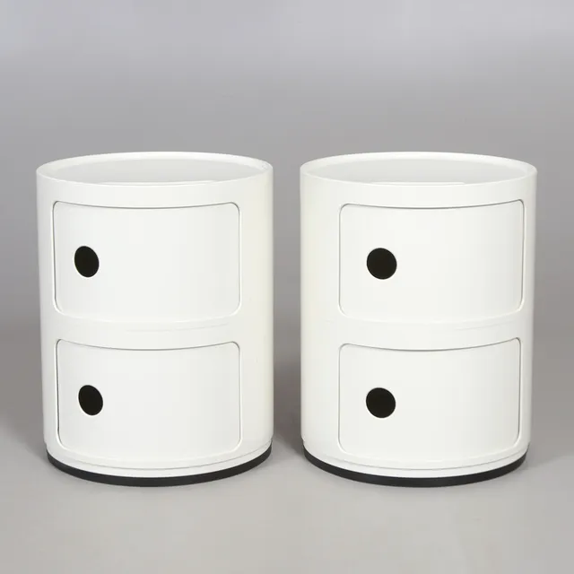 ANNA CARTELLI. Hurtsar, ett par, plast, Kartell, Italien.