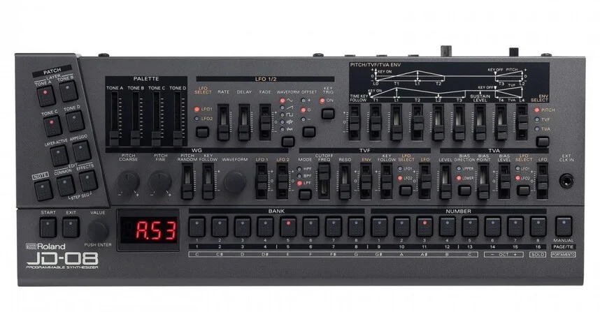 Roland sound module JD-08 — Hobby and collectibles/Music, musical instruments — Lauritz