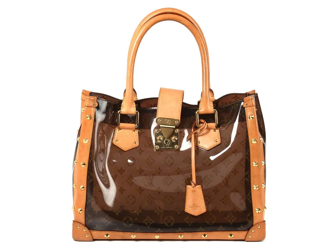 LOUIS VUITTON, VÄSKA, Monogram Ambre Neo Cabas MM, vinyl, 36x27x12 cm, tillverkad 2004, några fläckar. Good Condition. — Accessoarer/Väskor — Kaplans