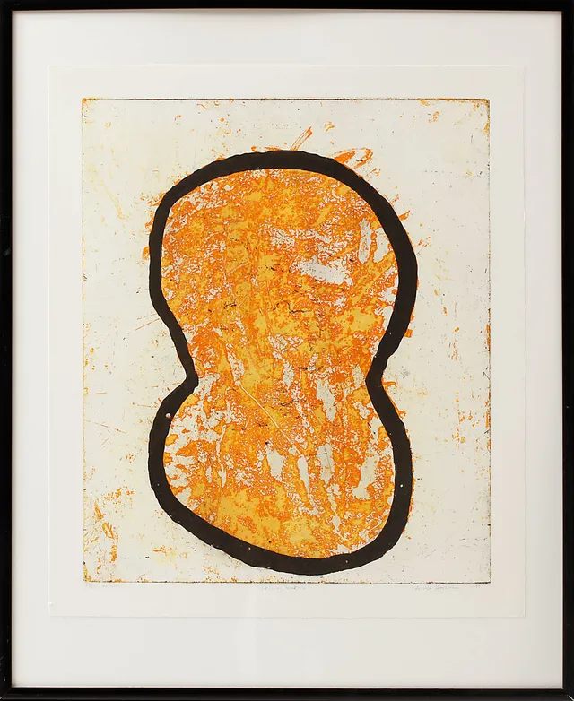 ARNOLD HAGSTRÖM. "Shilling banko II" Färgetsning, signerad och numrerad 19/50.