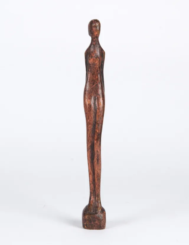 Otto Pedersen. Sculpture in the form of a naked woman