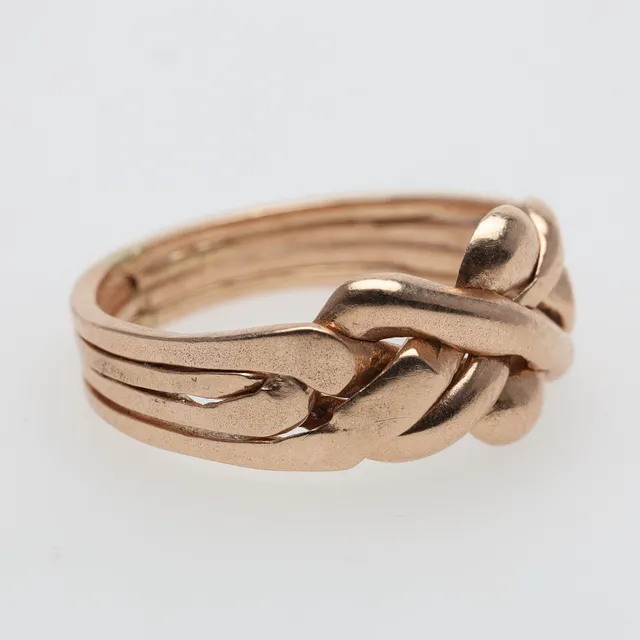 PUSSELRING, 14Kguld.